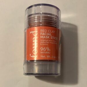 Found Red Clay Facial Mask Stick